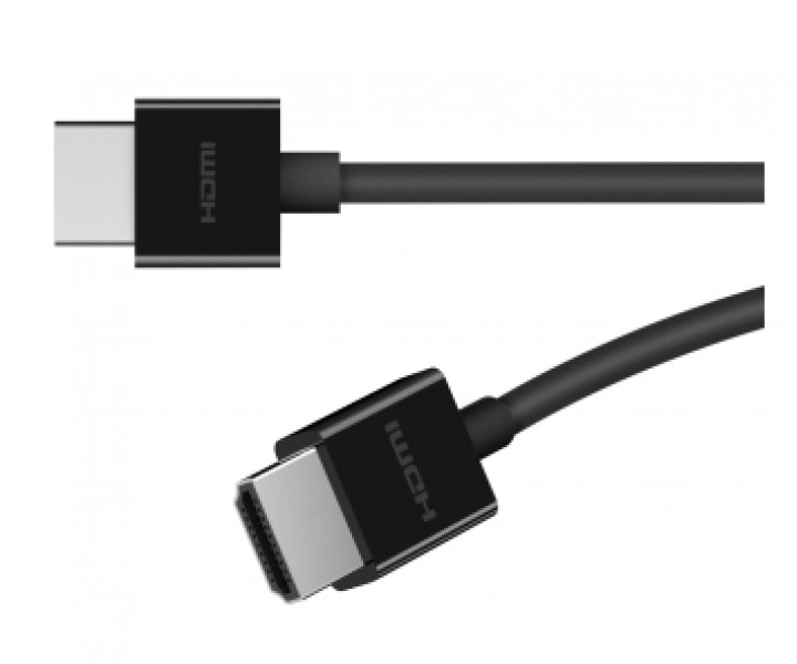 Кабель Belkin HDMI 2.1 (AM/AM) 4K HDR, Ultra High Speed HDMI w/Ethernet, 2м, Black AV10175bt2M-BLK