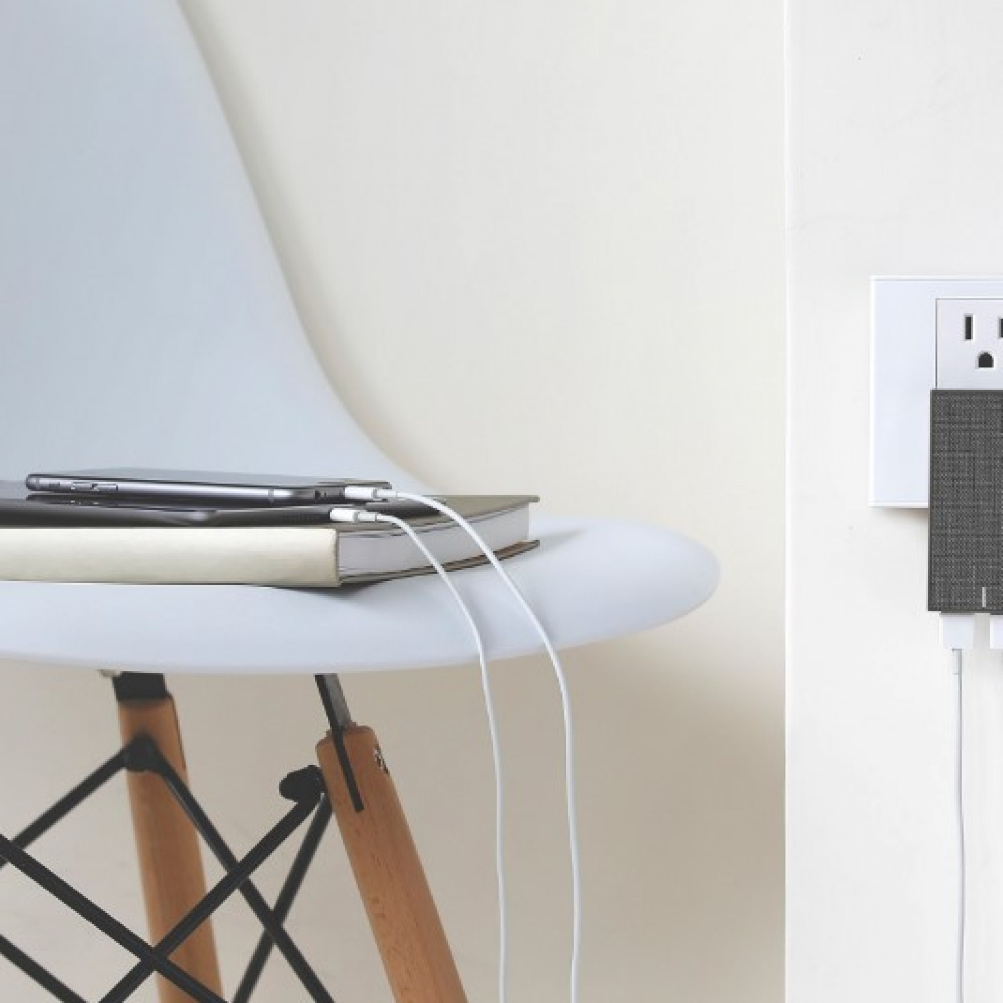 Зарядное Native Union Smart Charger 2-Port USB Fabric Slate (SMART-2-GRY-FB-INT)