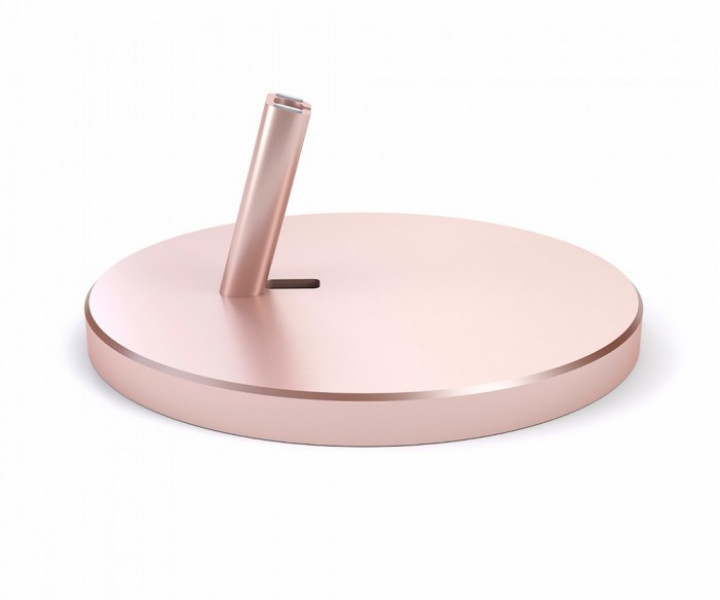 Подставка Satechi Aluminum Desktop Charging Stand for iPhone Space Rose Gold