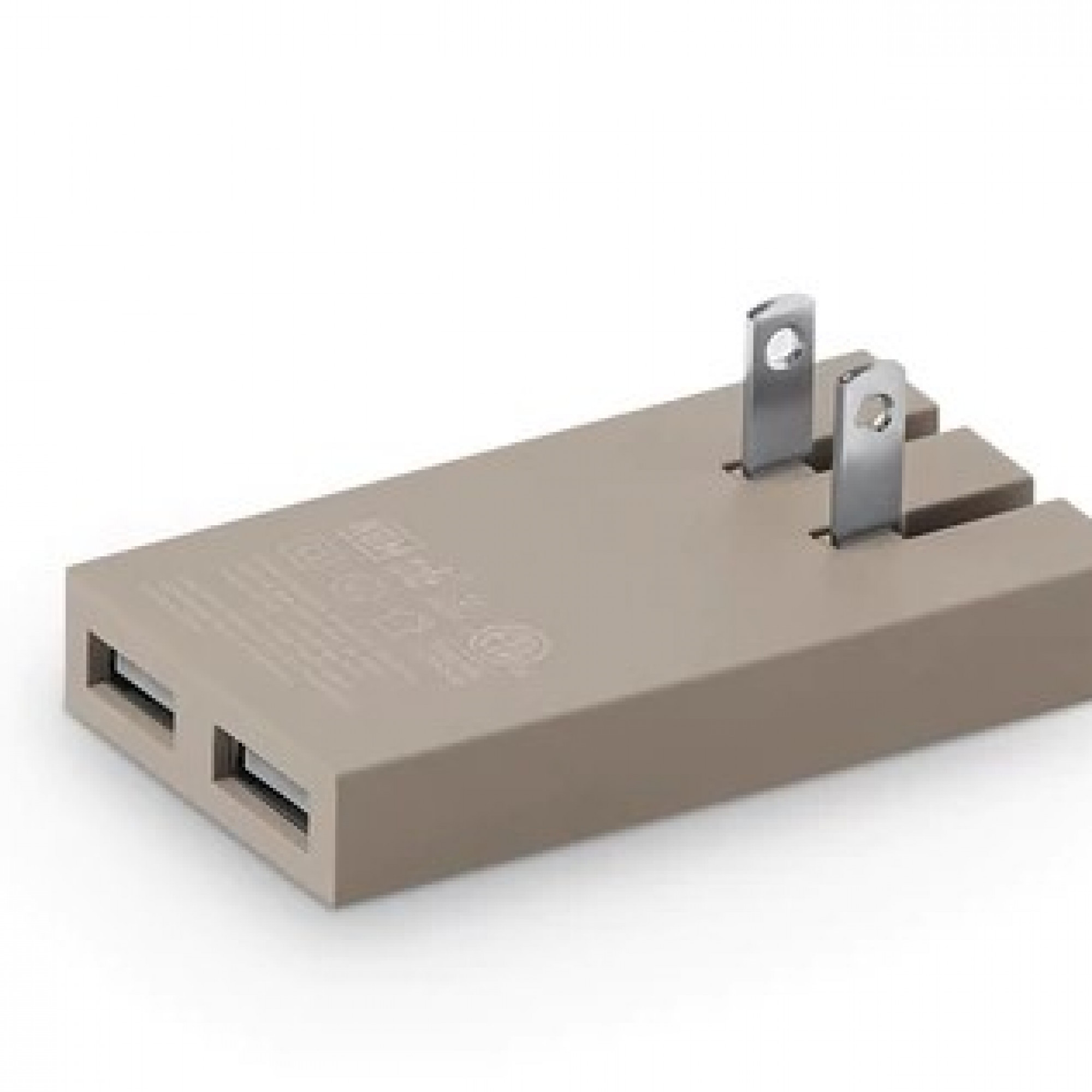Зарядное Native Union Smart Charger 2-Port USB Fabric Taupe (SMART-2-TAU-FB-INT)