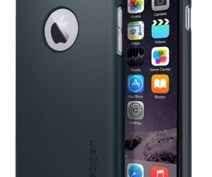 Чохол Spigen Spigen Case Thin Fit A Satin silver для Apple Iphone 6