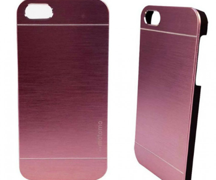 Чохол Motomo Luxury Metal Aluminum Brushed Hard Black для Iphone 5/5s