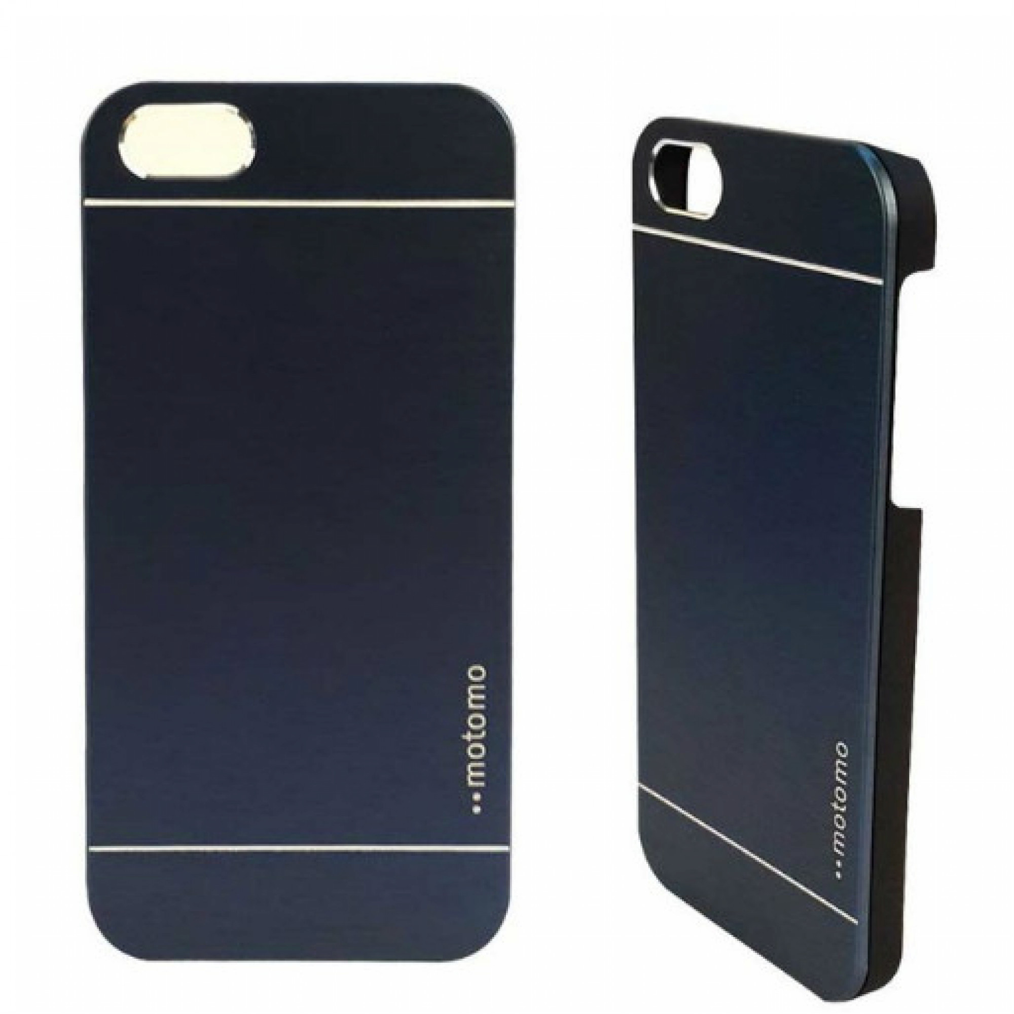 Чохол Motomo Luxury Metal Aluminum Brushed Hard Black для Iphone 5/5s