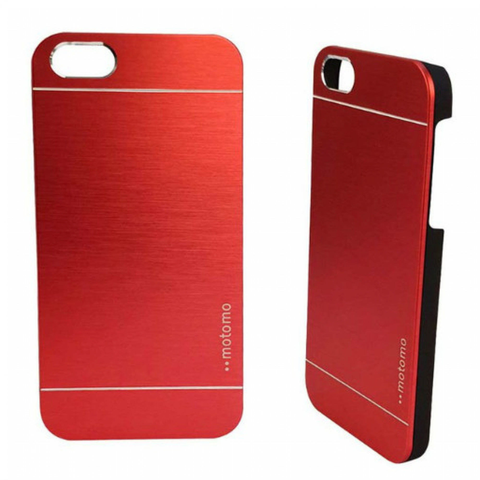Чохол Motomo Luxury Metal Aluminum Brushed Hard Black для Iphone 5/5s