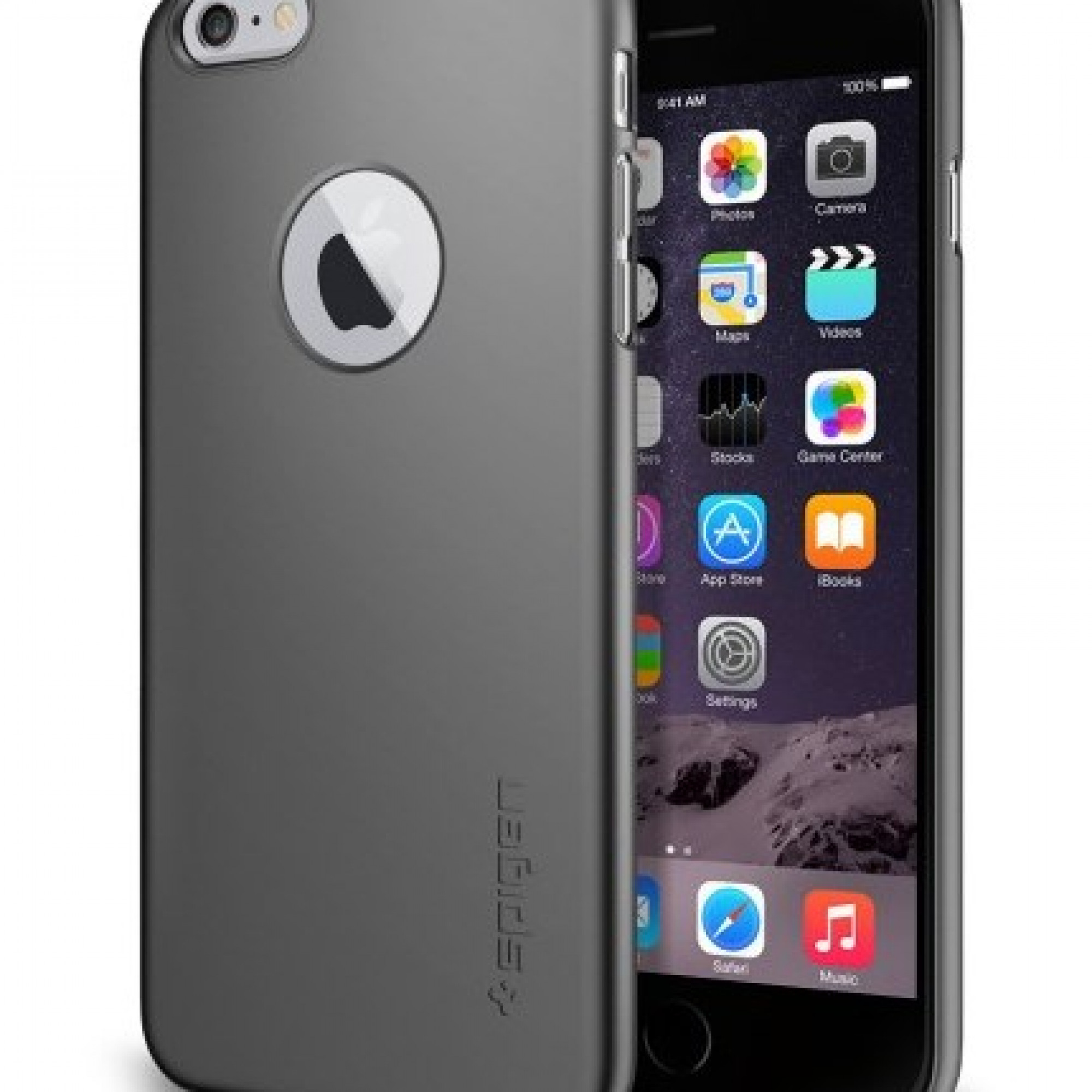 Чохол Spigen Case Thin Fit A Champagne Gold для Apple Iphone 6 Plus
