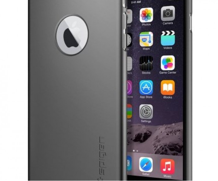 Чохол Spigen Case Thin Fit A Champagne Gold для Apple Iphone 6 Plus