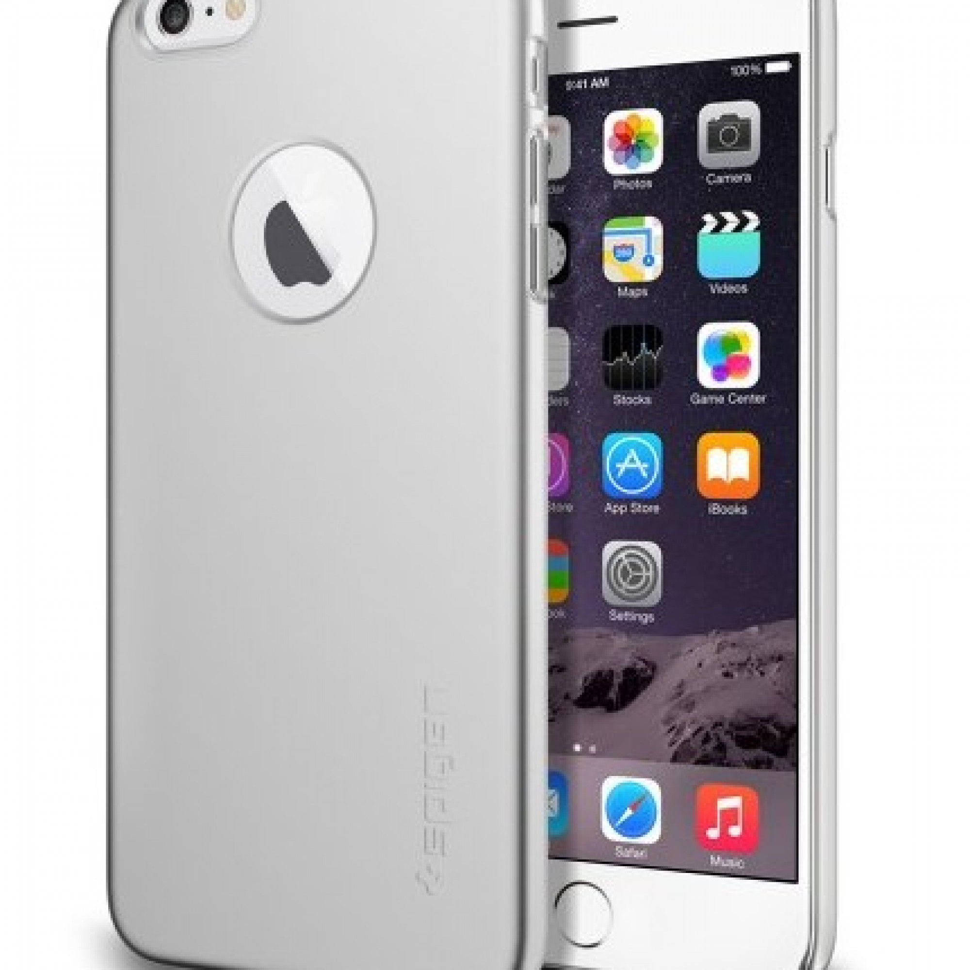Чохол Spigen Case Thin Fit A Champagne Gold для Apple Iphone 6 Plus