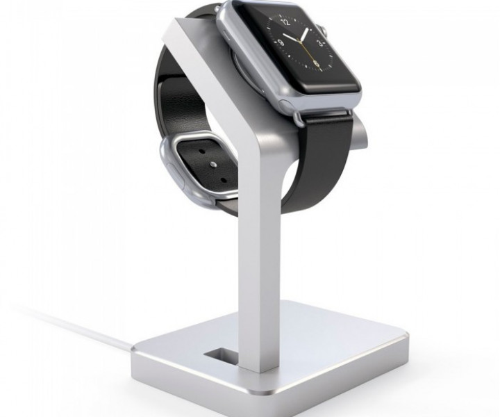  Подставка Satechi Aluminum Apple Watch Charging Stand Silver