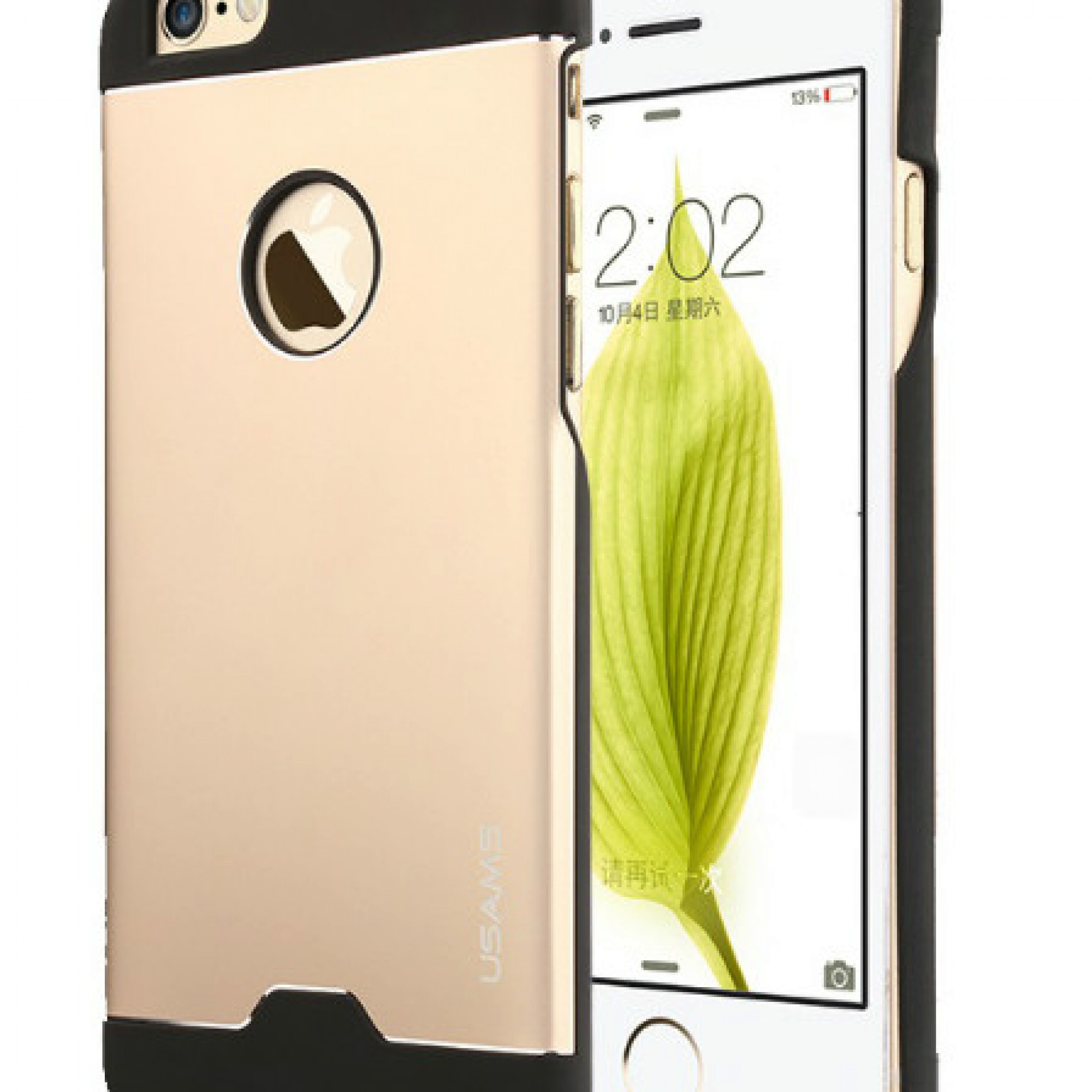 Чохол Usams Blade Series Silver для Apple iPhone 6 Plus (5.5)
