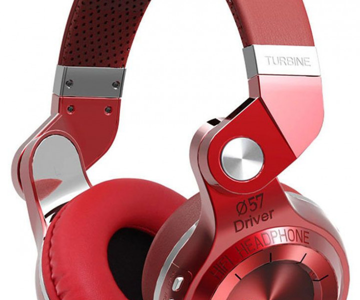 Наушники Bluedio T2 Plus Red