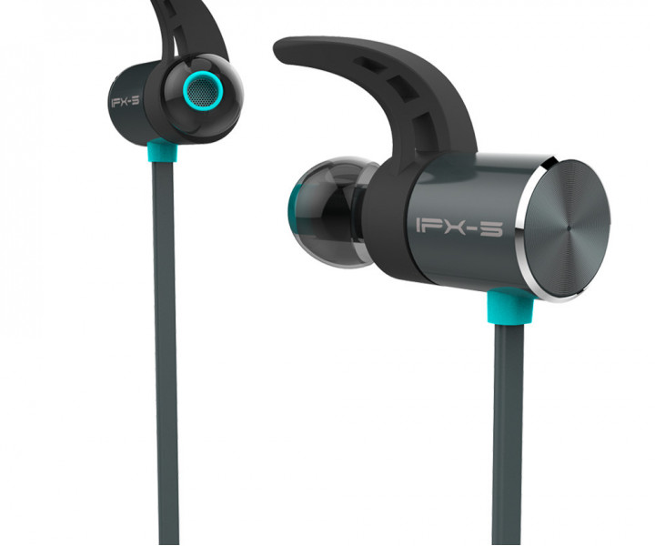 Беспроводные наушники Bluetooth ADENKI RUNNER-1 Grey&Blue