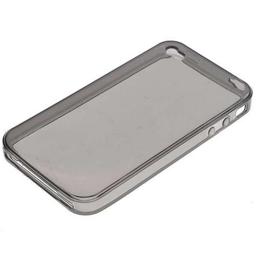 Чохол Silicone Chrome 3D для iphone 4 / 4s Silver