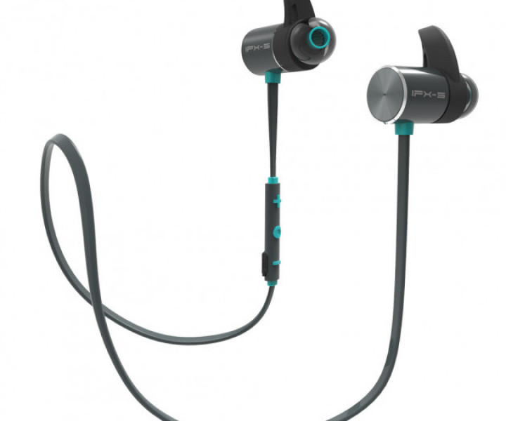 Беспроводные наушники Bluetooth ADENKI RUNNER-1 Grey&Blue