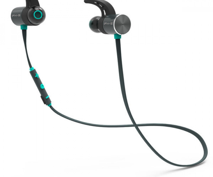 Беспроводные наушники Bluetooth ADENKI RUNNER-1 Grey&Blue