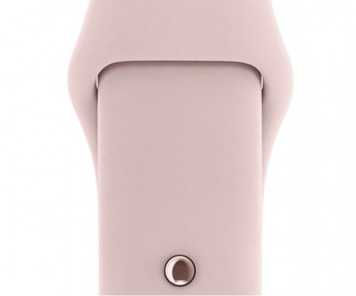 Apple Watch Series 1 38mm Rose Gold Aluminum Case with Pink Sand Sport Band (MNNH2)