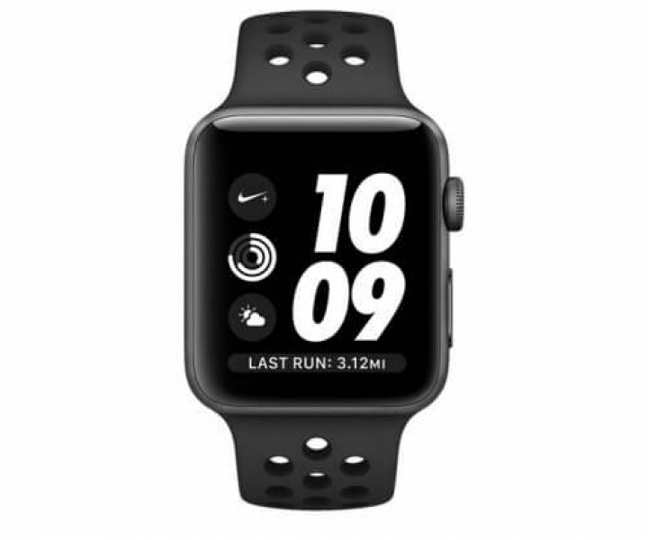 Apple Watch Series 3 Nike+ GPS 42mm Space Gray Aluminum Case with Anthracite/Black Nike Sport Band (MQL42)