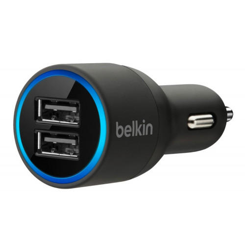АЗУ Belkin 20 Watt/2.1A 2USB Black