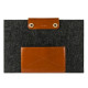 Чохол D-Park Woolfelt Dark Grey