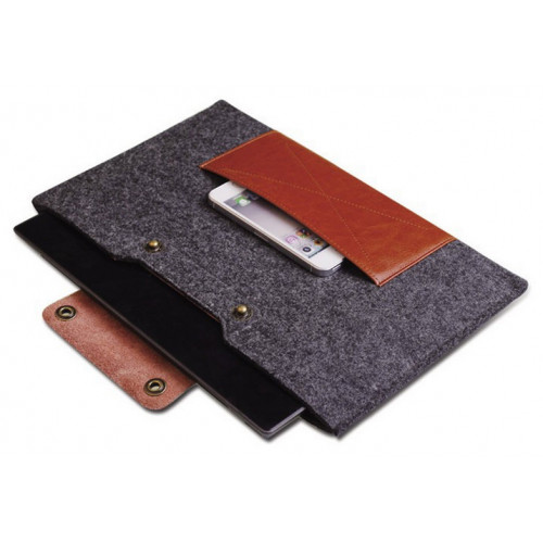 Чохол D-Park Woolfelt Dark Grey 