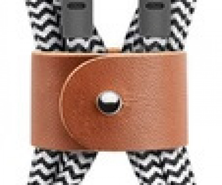 Кабель Native Union Belt Cable USB-A to USB-C Zebra (1.2 m) (BELT-KV-AC-ZEB)