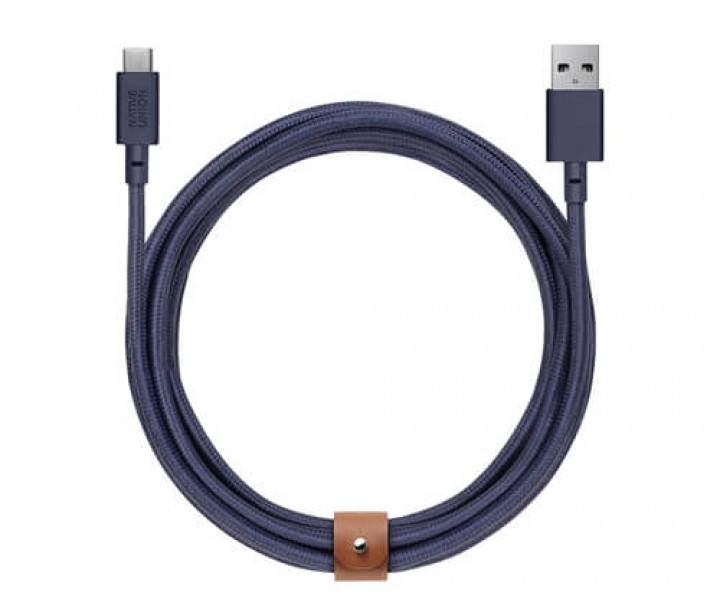 Кабель Native Union Belt Cable USB-A to USB-C Marine (3 m) (BELT-KV-AC-MAR-3)