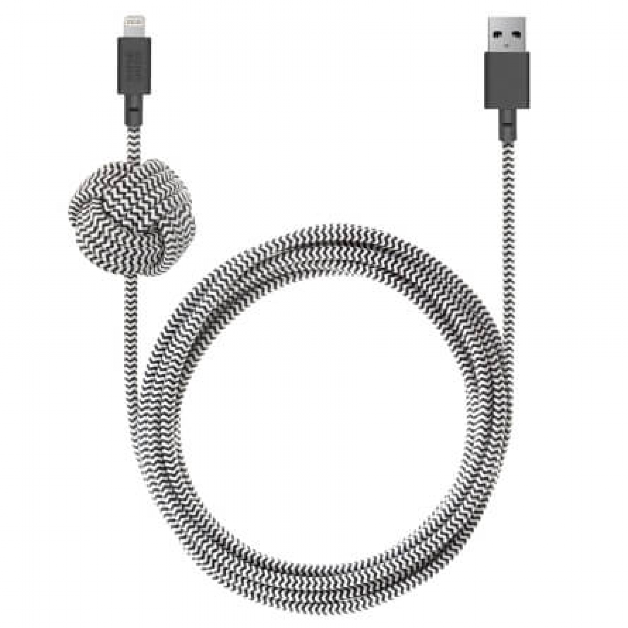 Кабель Native Union Night Cable Lightning Zebra (3m)