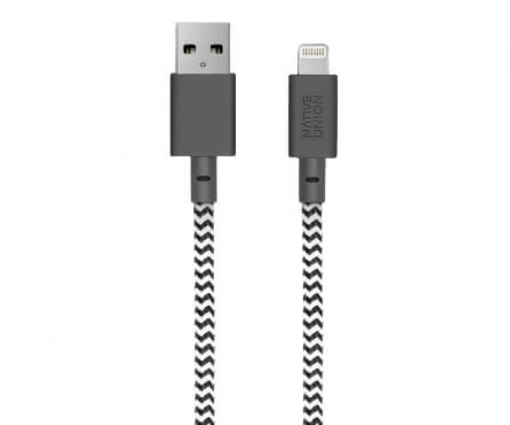 Кабель Native Union Night Cable Lightning Zebra (3m)