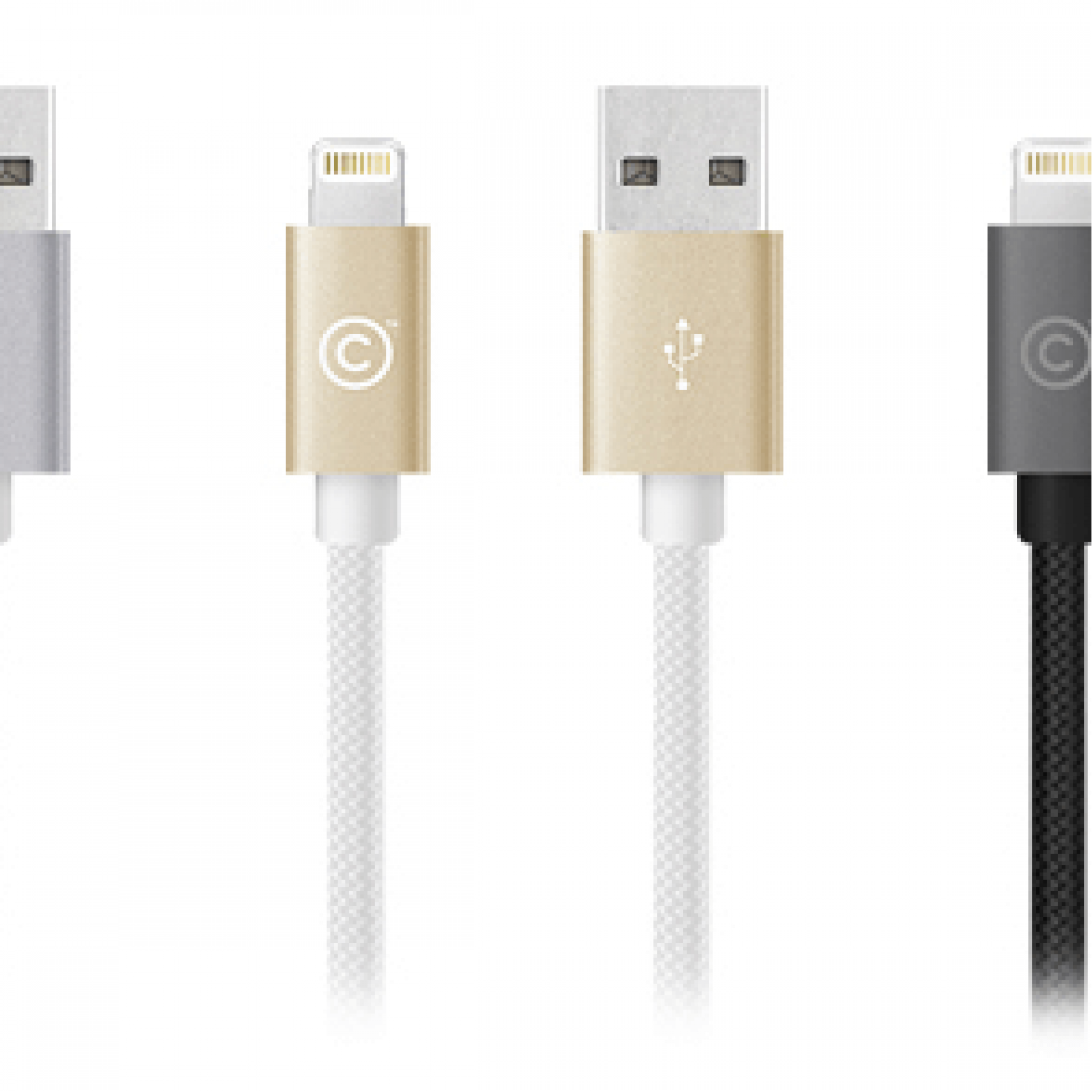 Кабель Lab.C Lightning Starp Cable A.L 1.2 m Space Grey