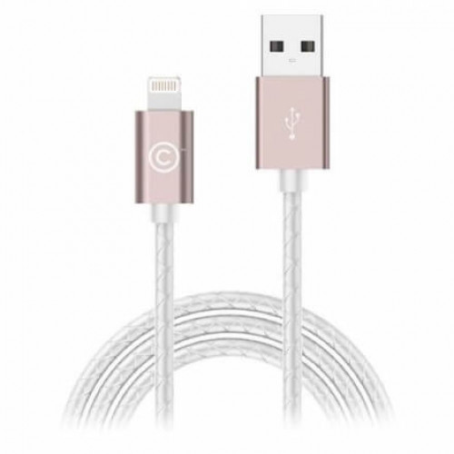 Кабель Lab.C Lightning Leather Cable AL 1.8 m Rose Gold