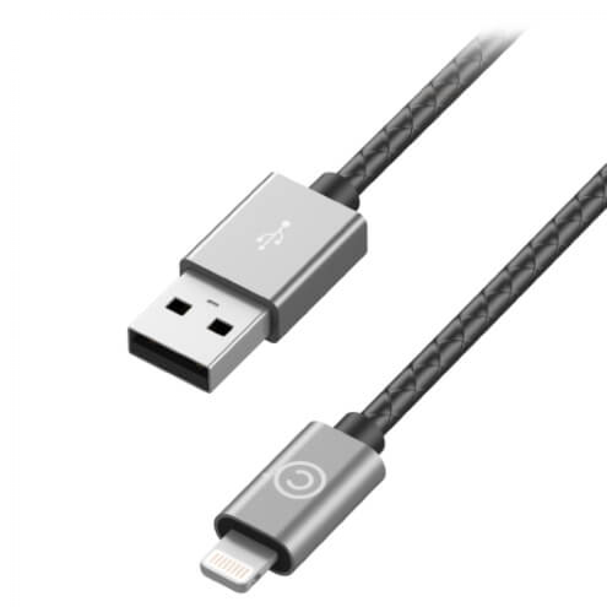 Кабель Lab.C Lightning Leather Cable A.L 1.8 m Space Grey