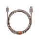 Кабель Native Union Belt Cable Lightning Taupe (3 m) (BELT-KV-L-TAU-3)