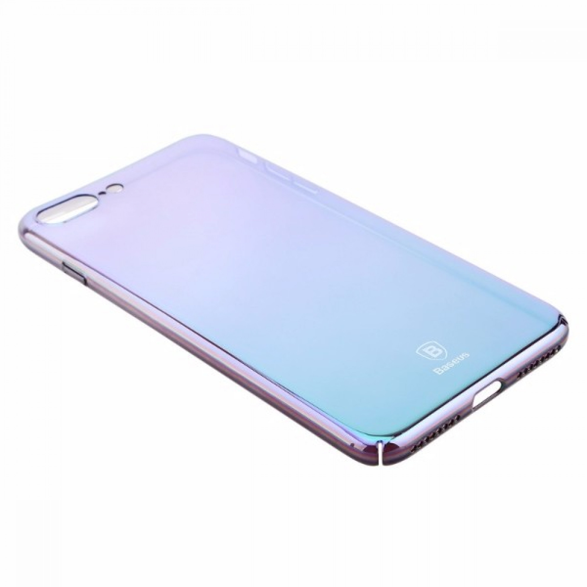 Чохол Baseus Glass Case для iPhone 7 Violet-Blue