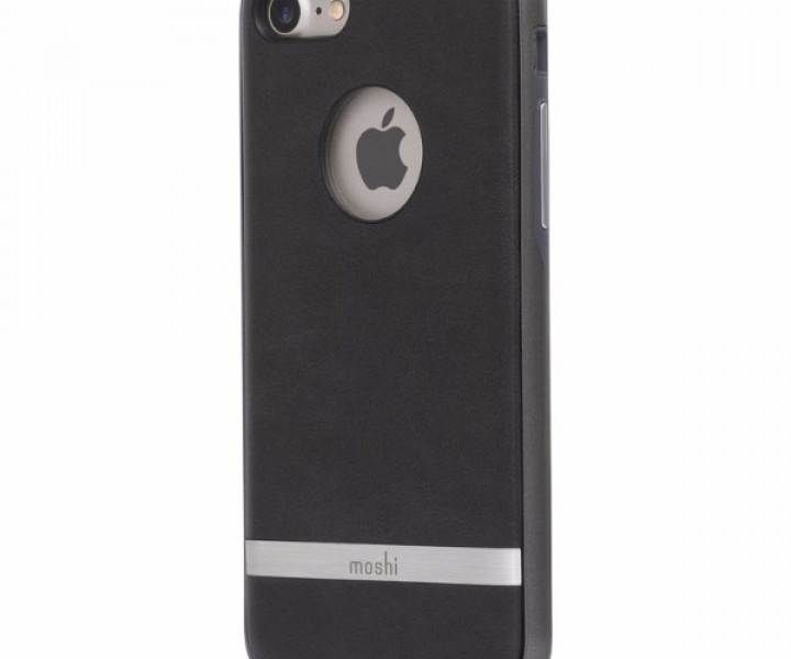 Чохол Moshi Napa Vegan Leather Case for iPhone 8/7 Charcoal Black