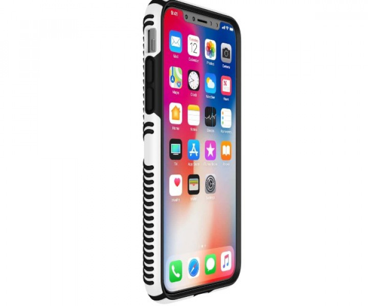Чохол Speck Presidio Grip White для iPhone X