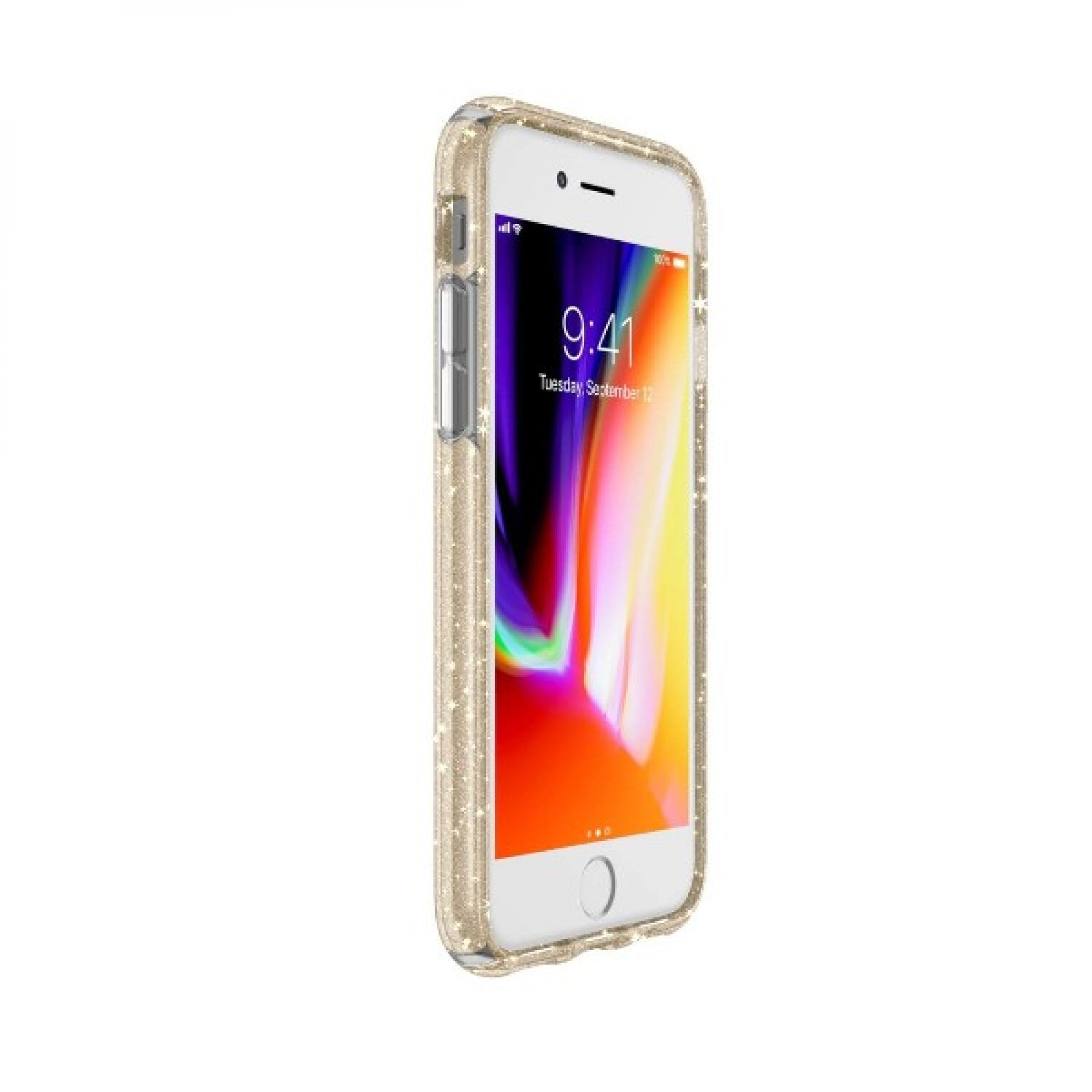 Чохол Speck Presidio Clear + Glitter Gold для iPhone 7/8