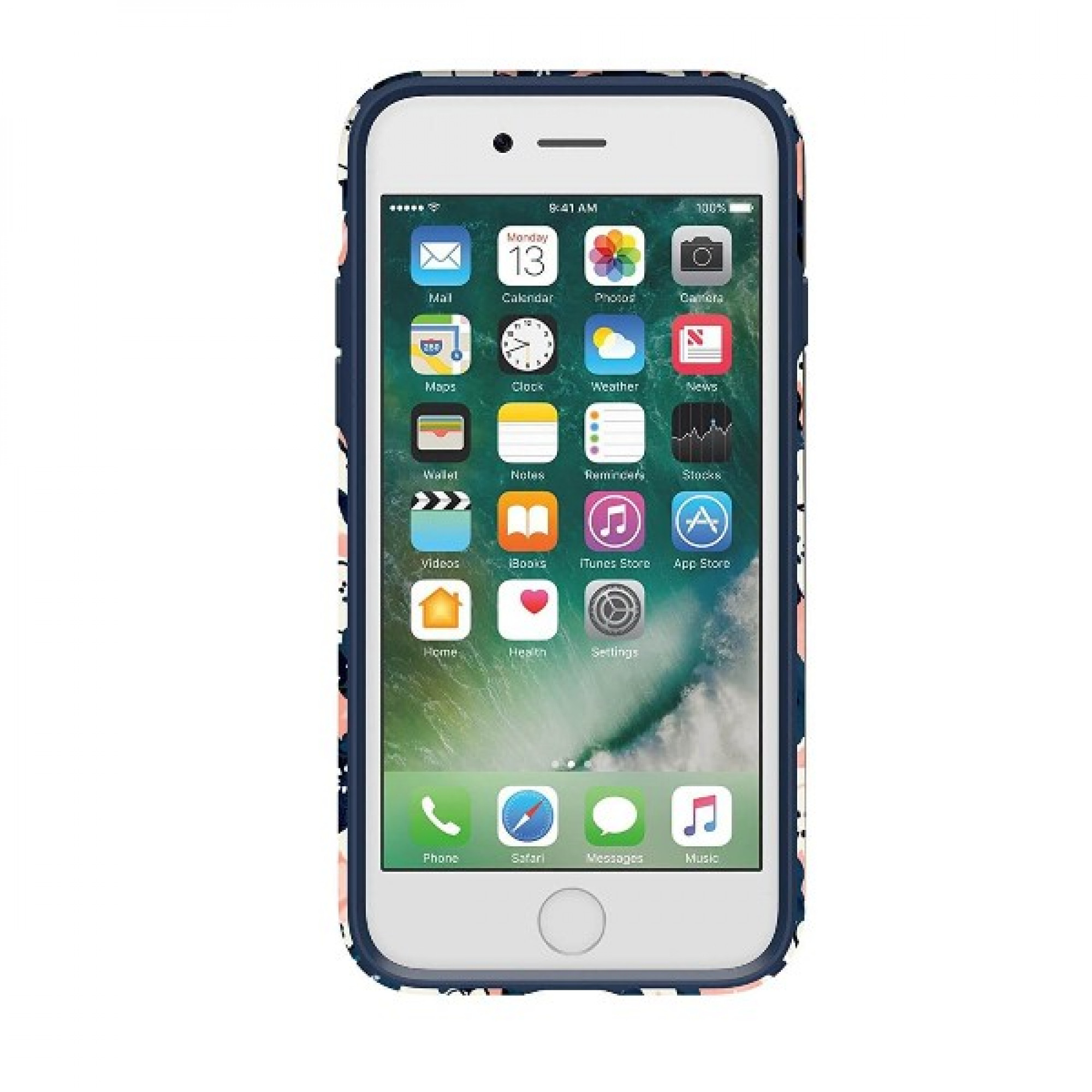 Чохол Speck Presidio Inked Marbledfloral Peach для iPhone 7/8