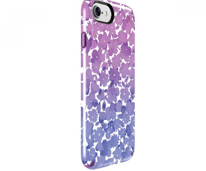 Чохол Speck Presidio Inked Watercolor Floral Purple для iPhone 7/8