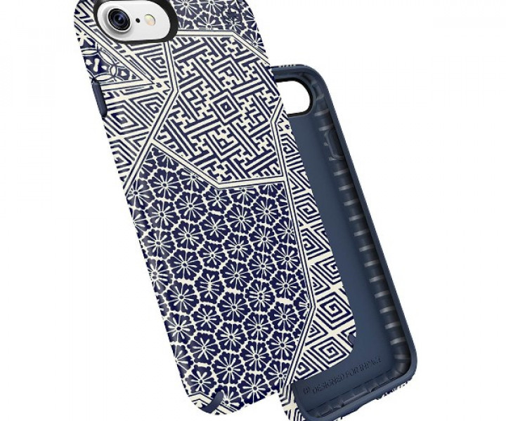 Чохол Speck Presidio Inked Shiboritile Blue для iPhone 7/8