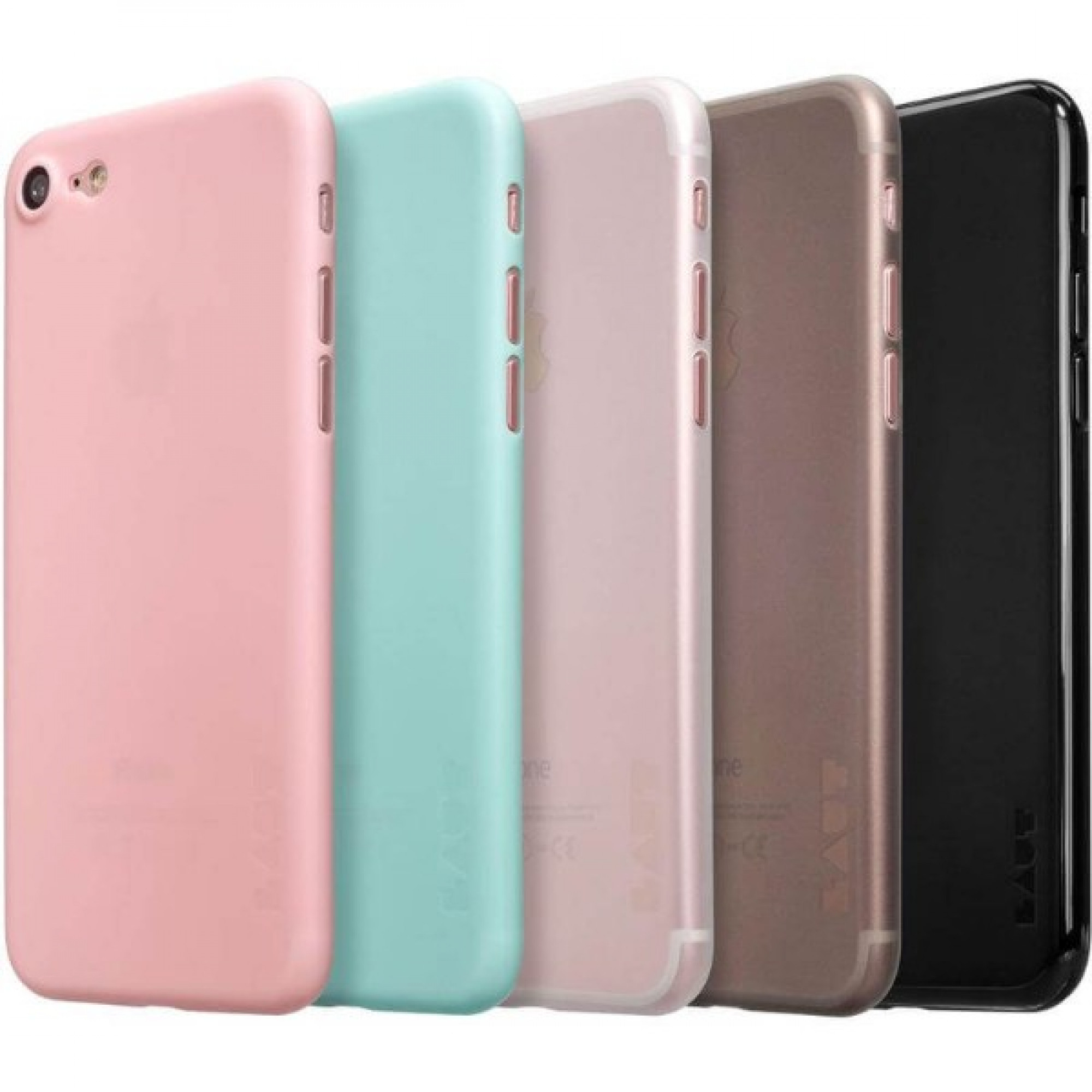 Чохол LAUT SLIMSKIN Jet Black для iPhone 7/8 (LAUT_IP7_SS_JB)