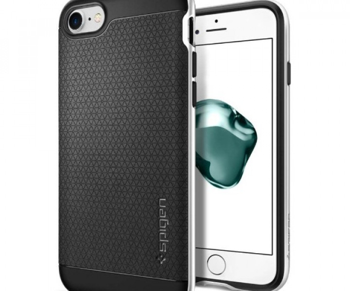 Чохол Spigen Case Neo Hybrid Satin Silver для iPhone 7
