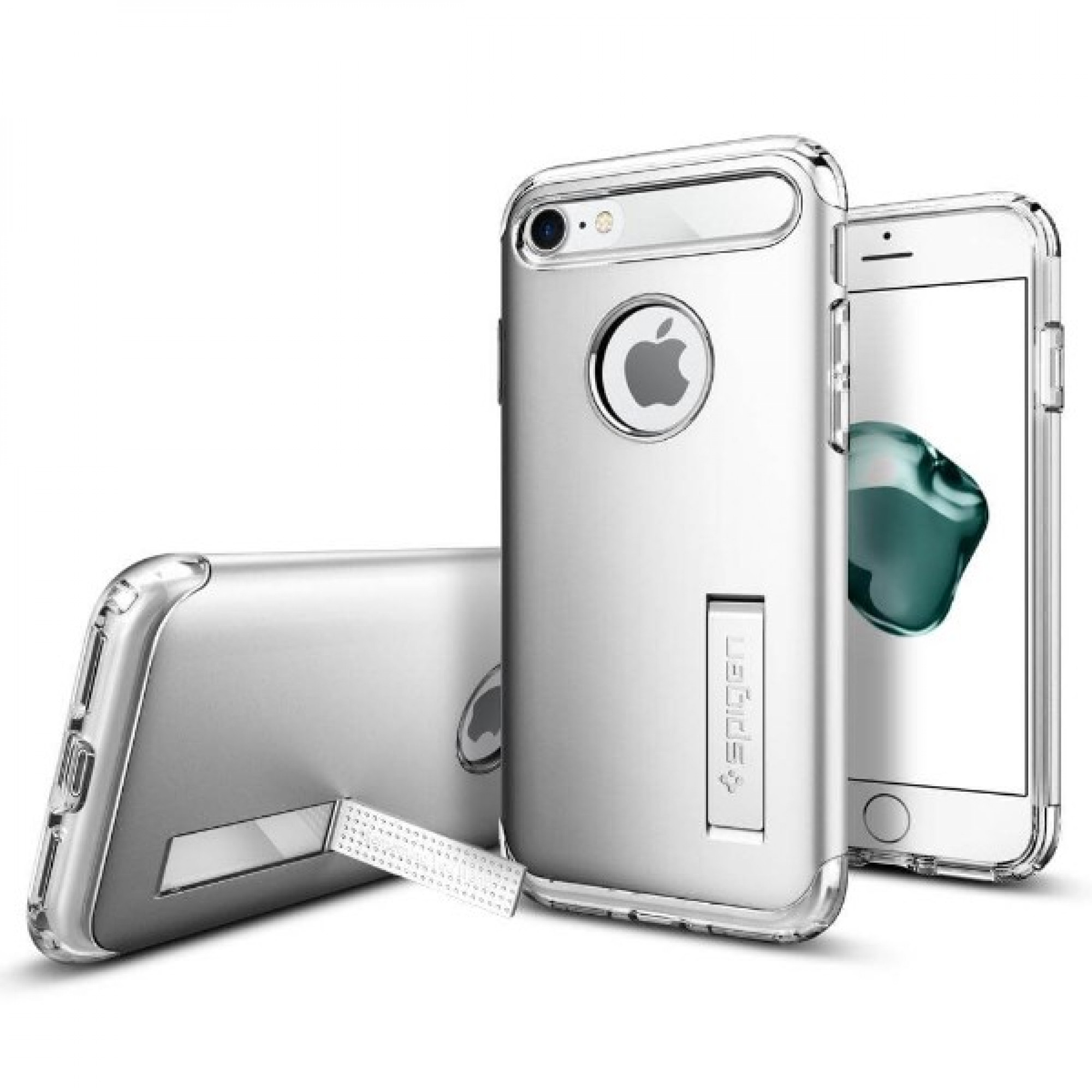 Чохол Spigen Case Slim Armor Satin Silver для iPhone 7