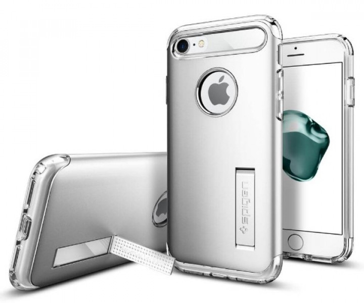  Чохол Spigen Case Slim Armor Satin Silver для iPhone 7