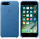 Чохол Apple Original Leather Case Sea Blue для iPhone 7 Plus/8 Plus