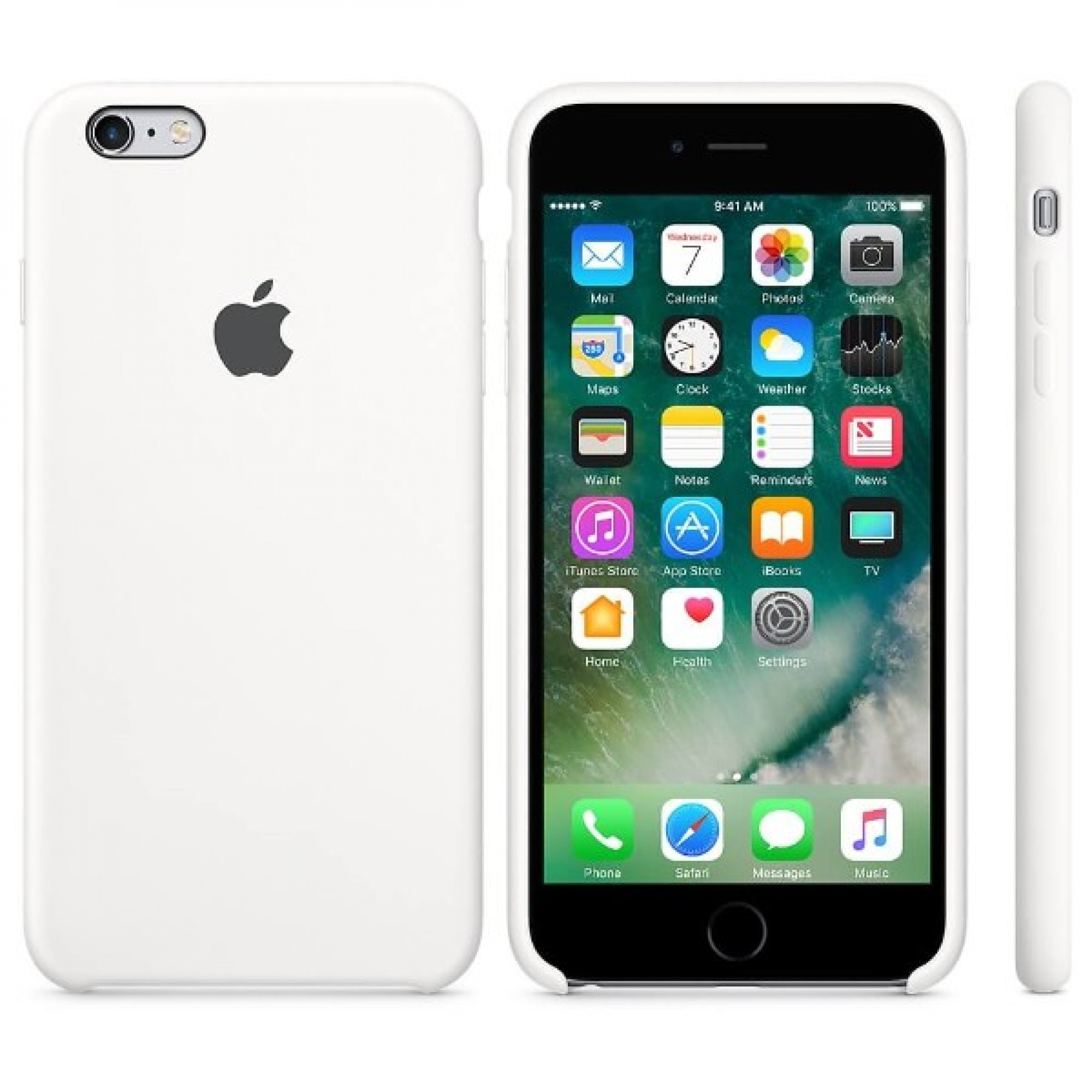 Чохол Apple Silicone Case для iPhone 6 / 6s White (MKY12)