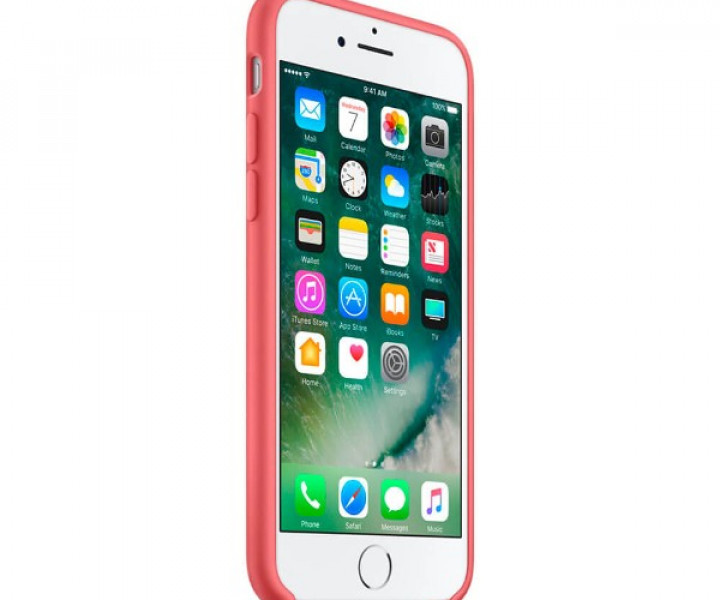 Чохол Apple Silicone Case для iPhone 7/8 Camellia (MQ0K2)
