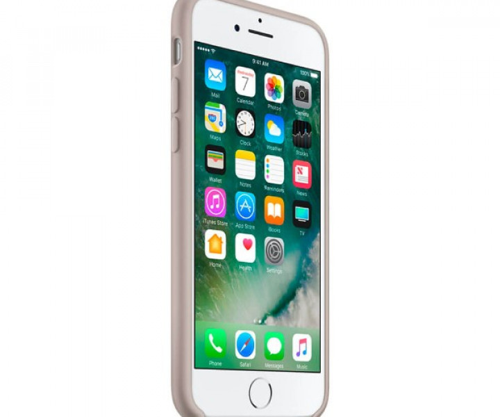 Чохол Apple Silicone Case для iPhone 7/8 Pebble (MQ0L2)