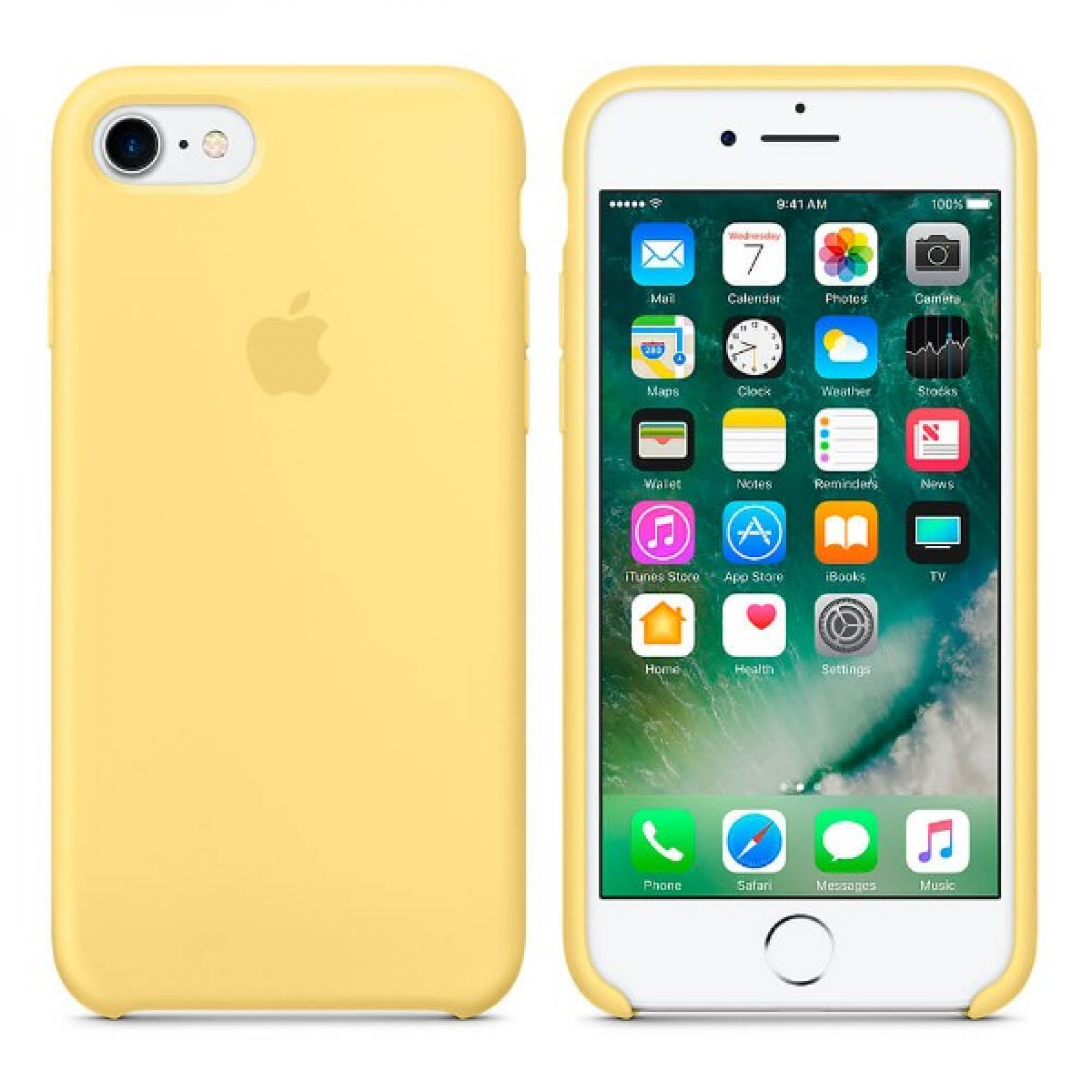Чохол Apple Silicone Case для iPhone 7/8 Pollen (MQ5A2)