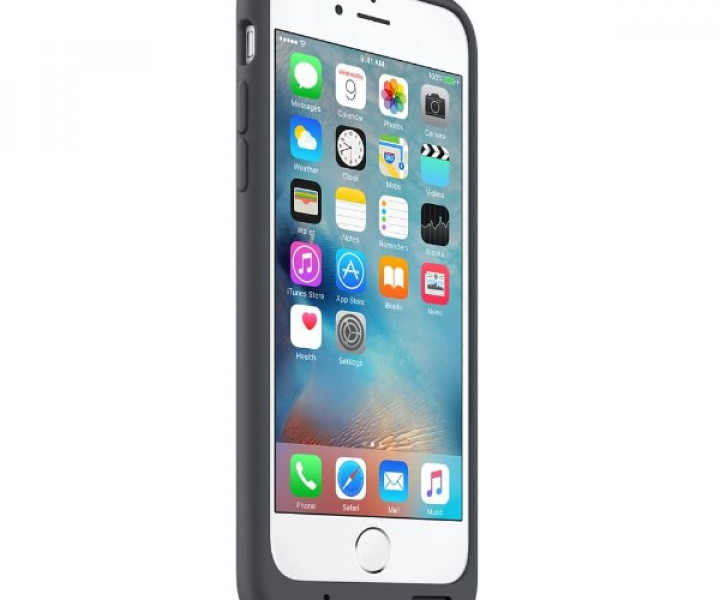Чохол Apple Smart Battery Case для iPhone 6/6s Charcoal Gray (MGQL2)
