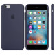 Оригинальный чехол Apple Silicone Case для iPhone 6/6s Plus Midnight Blue (MKXL2)