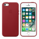 Чохол Apple Leather Case для iPhone 5/5s/SE (PRODUCT) RED (MNYV2)